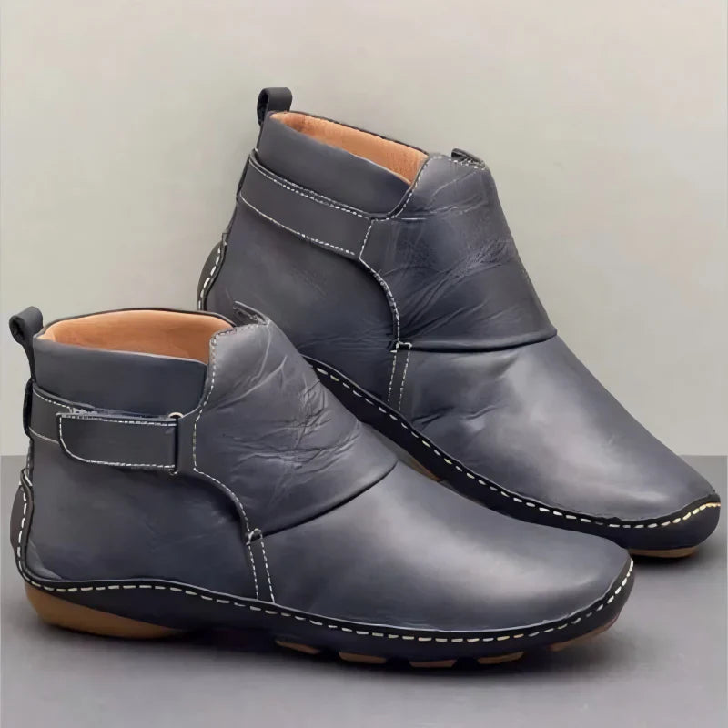 Wide Width Slip-On Ankle Boots